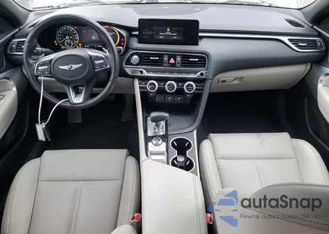 2023 Genesis G70 Base из США, поврежденный, VIN KMTG34TA5PU124402